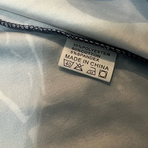 NWT Homeyee Navy and White Floral A-Line Dress Size Small - Picture 6 of 6